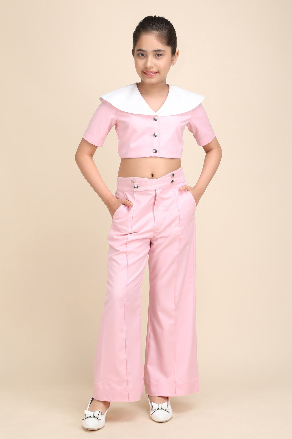 The Powder Pink Retro Co-Ord Set