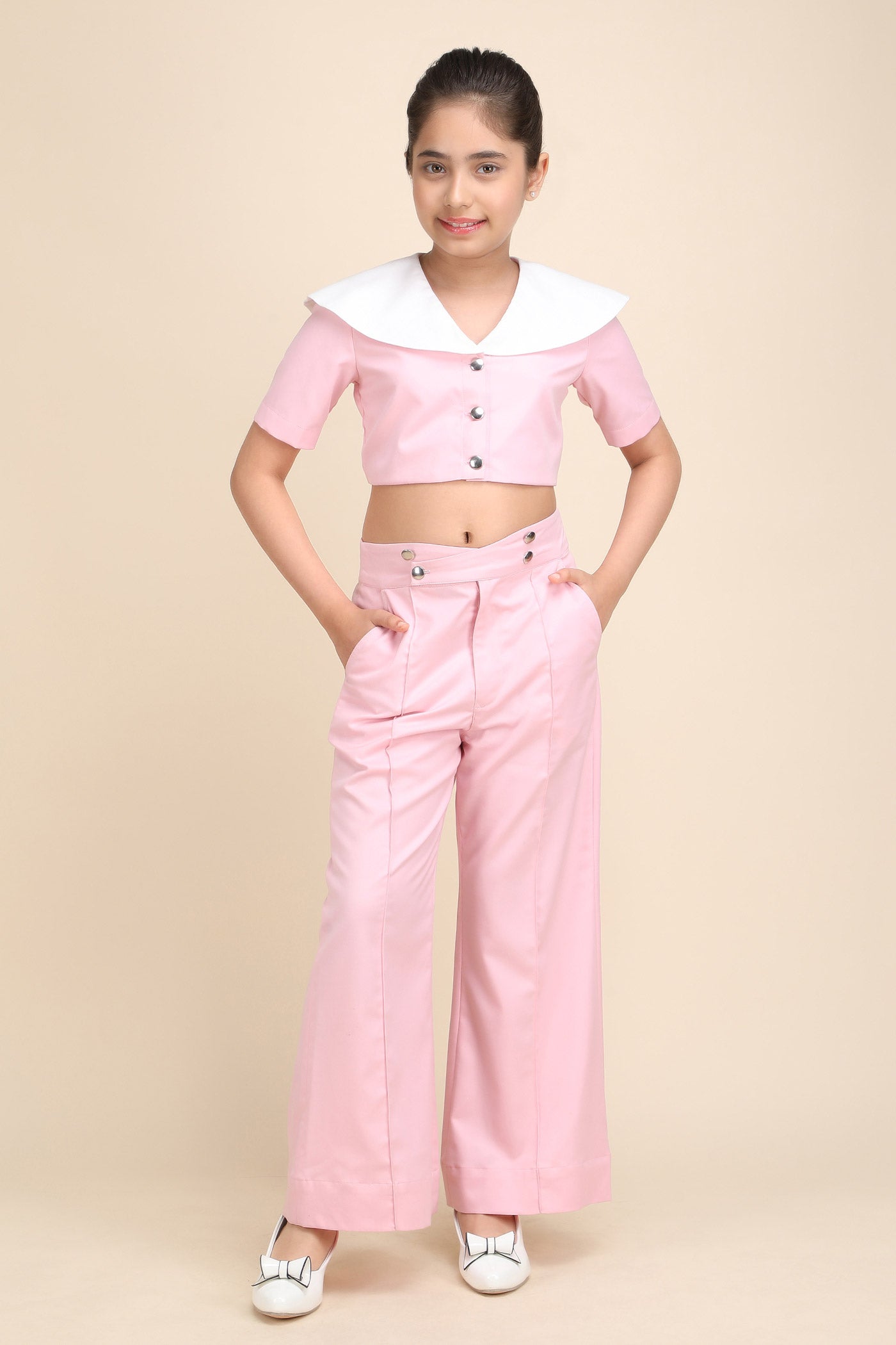 The Powder Pink Retro Co-Ord Set