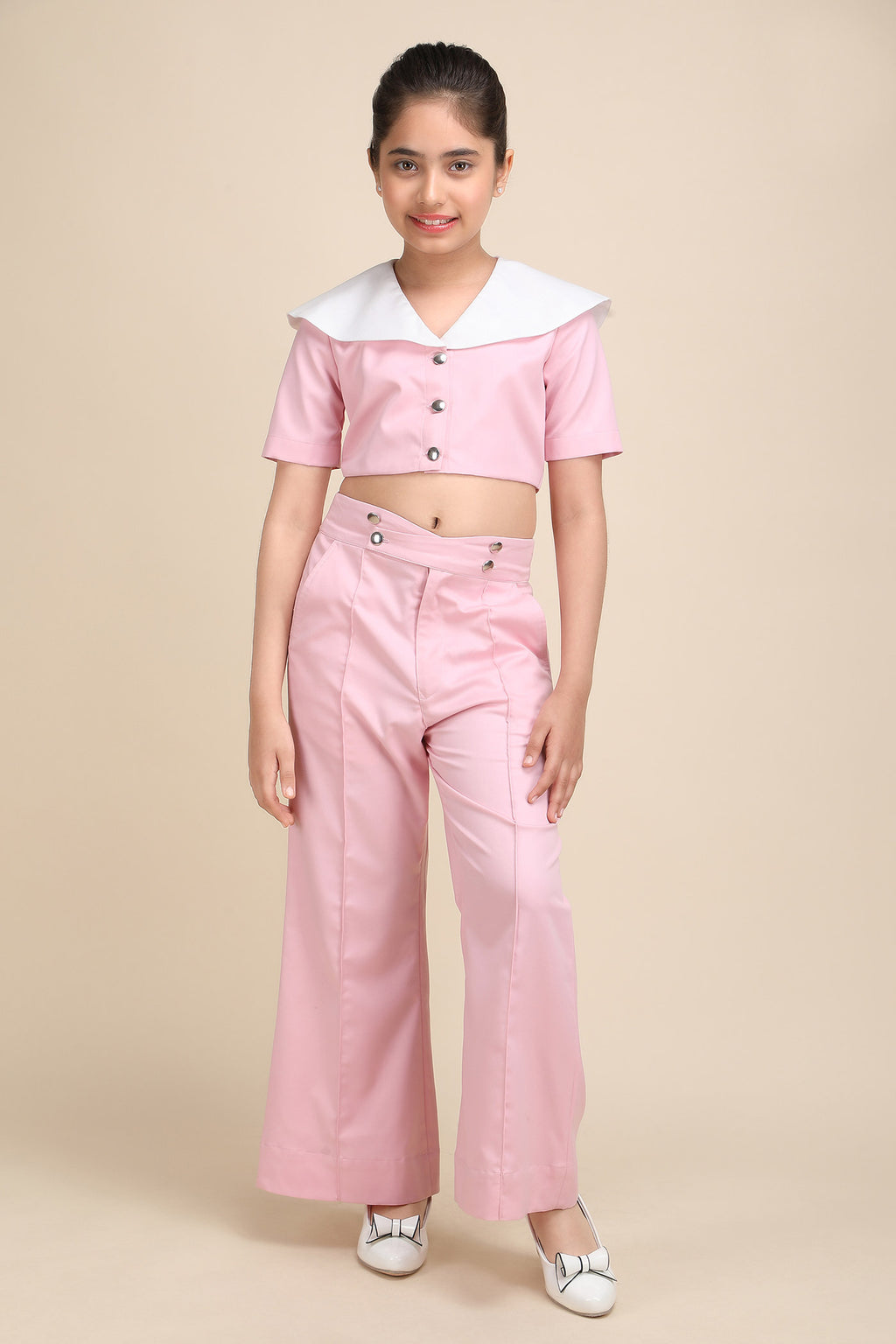 The Powder Pink Retro Co-Ord Set