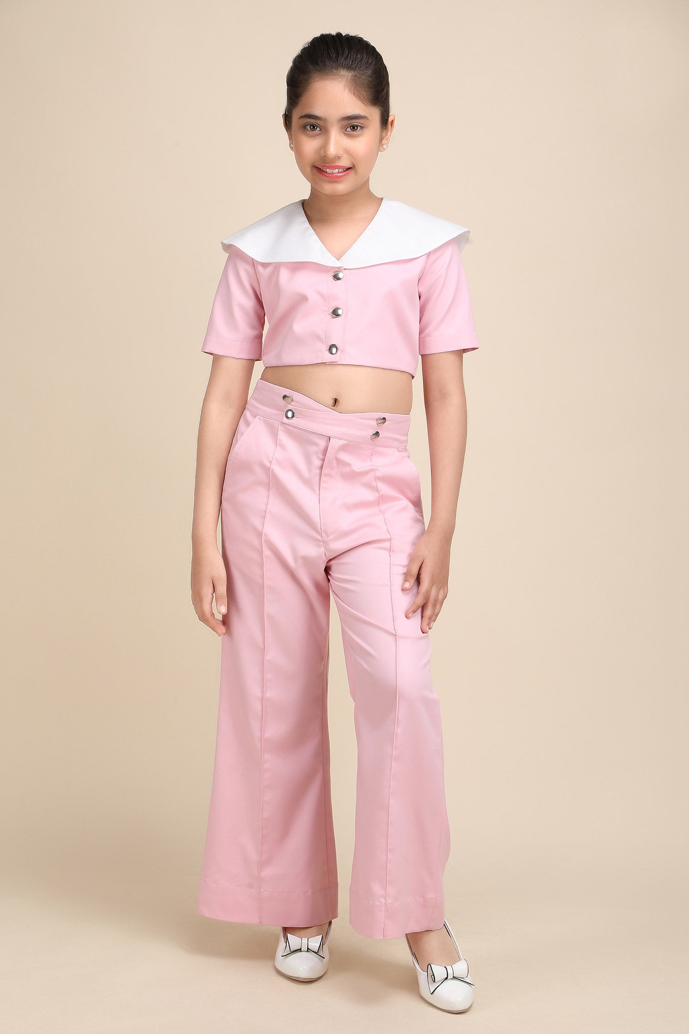 The Powder Pink Retro Co-Ord Set
