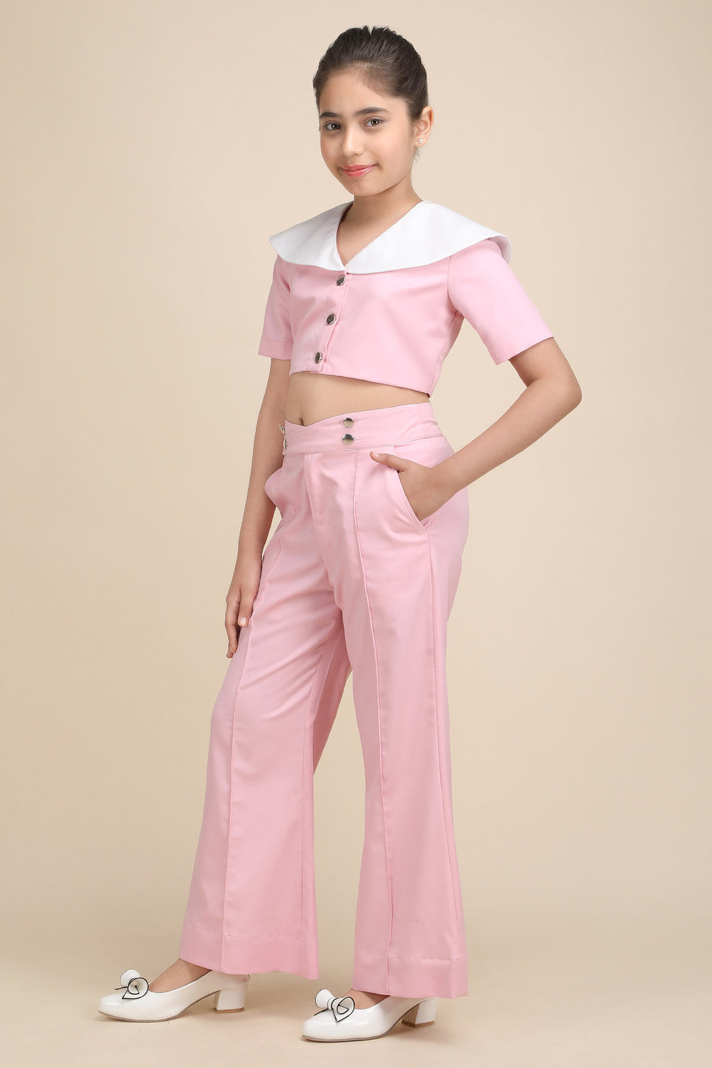 The Powder Pink Retro Co-Ord Set