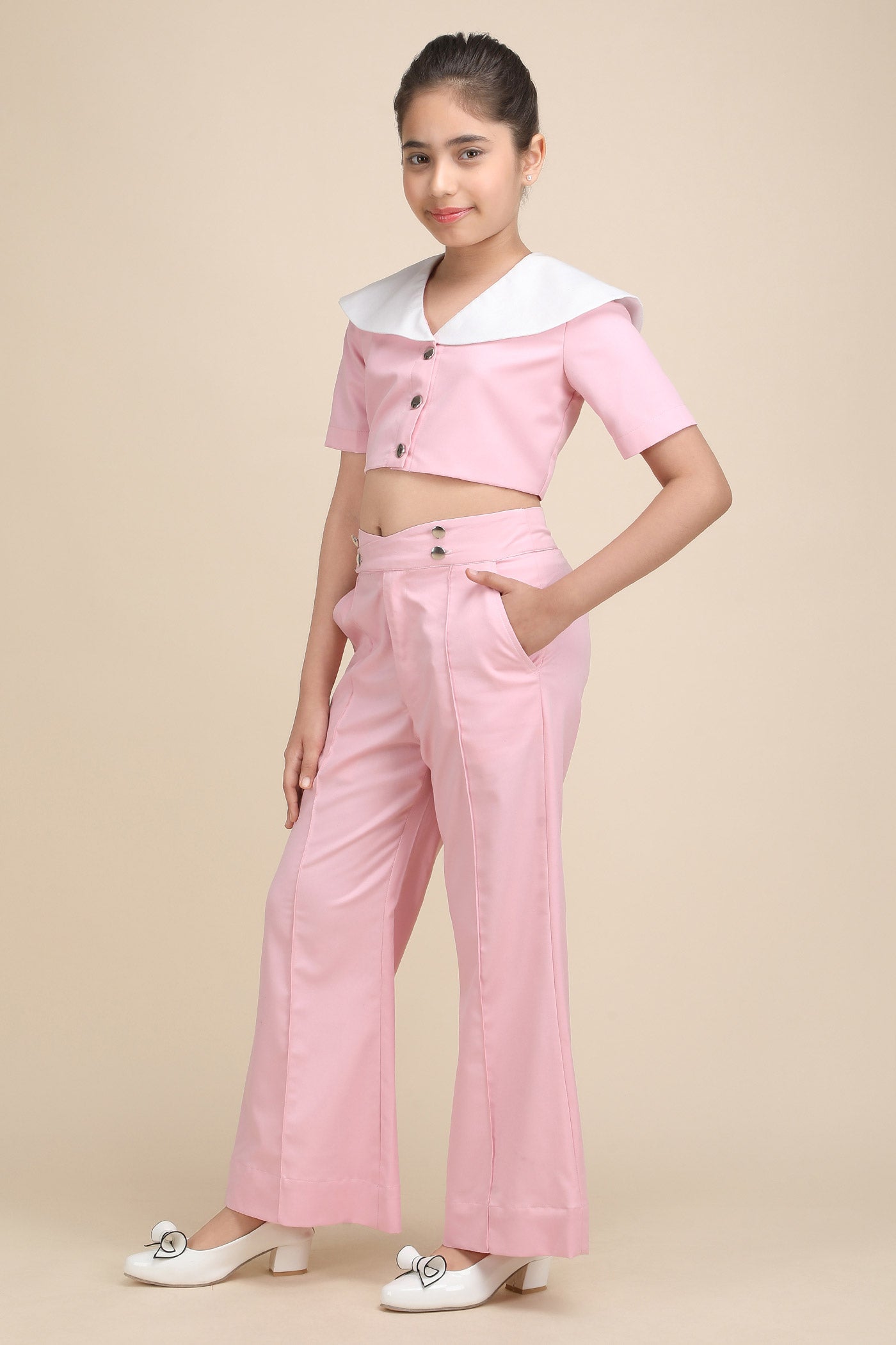 The Powder Pink Retro Co-Ord Set