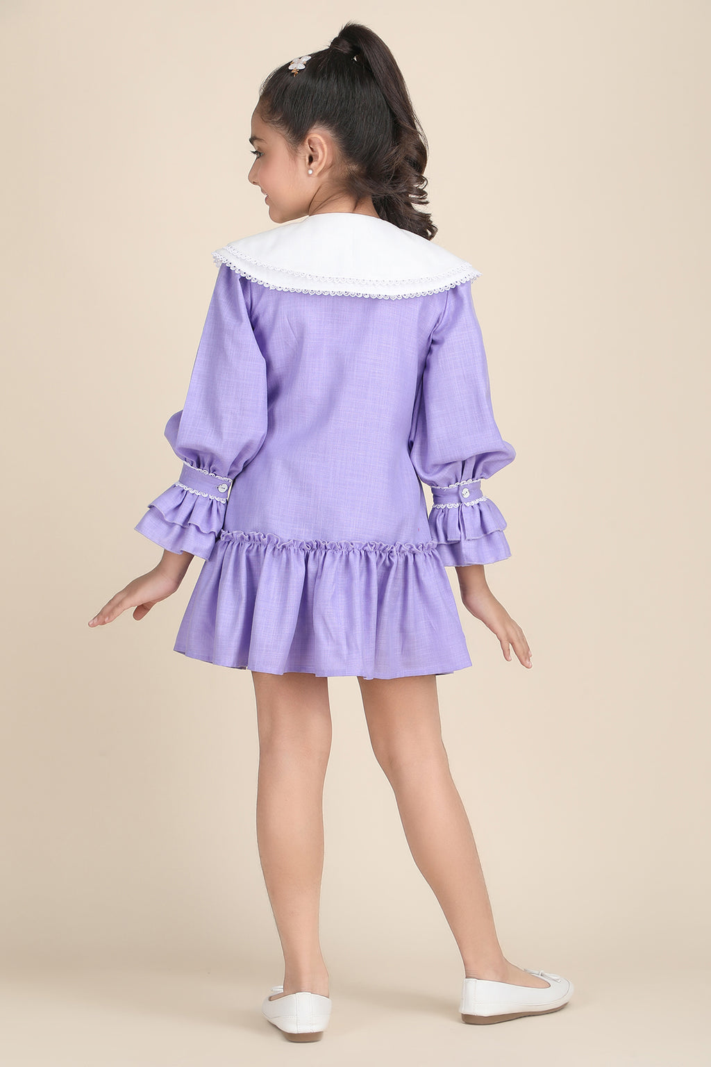 Lavender Sailor Charm Dress