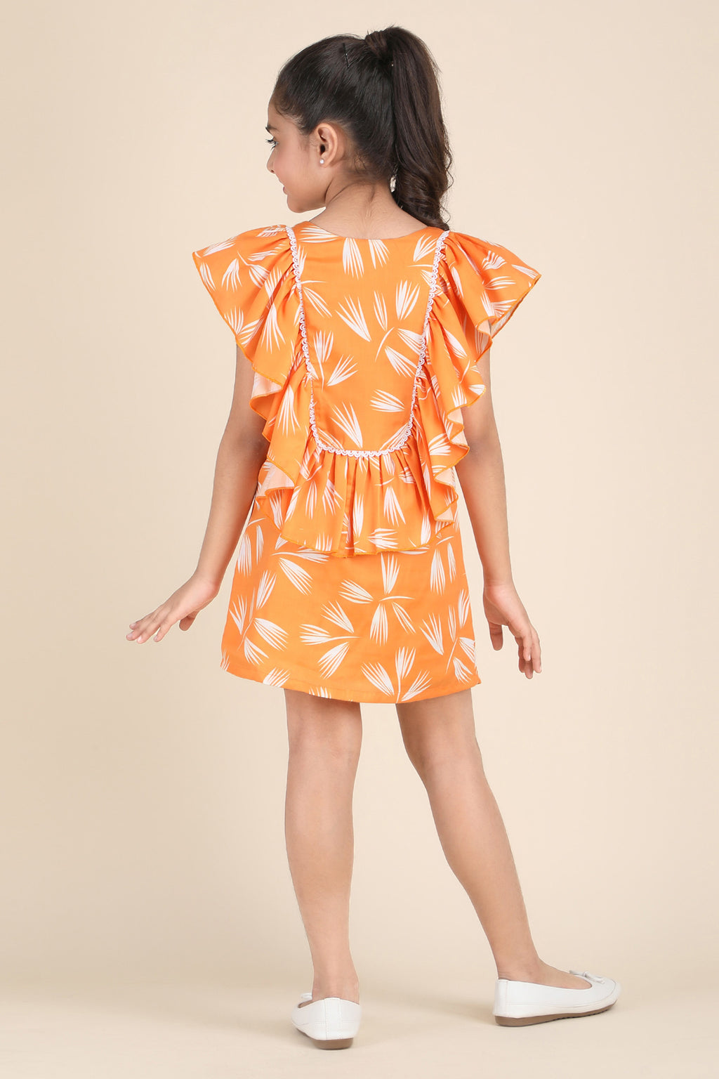 Sunburst Ruffle Charm Dress