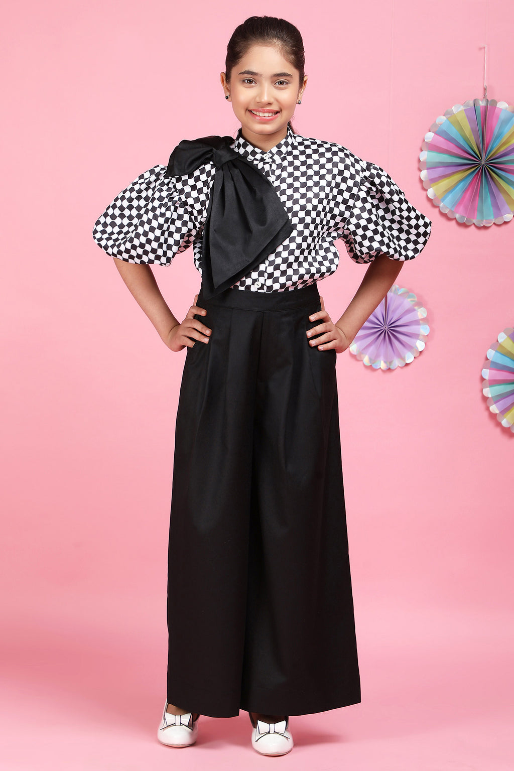 Classic Black Korean Pants