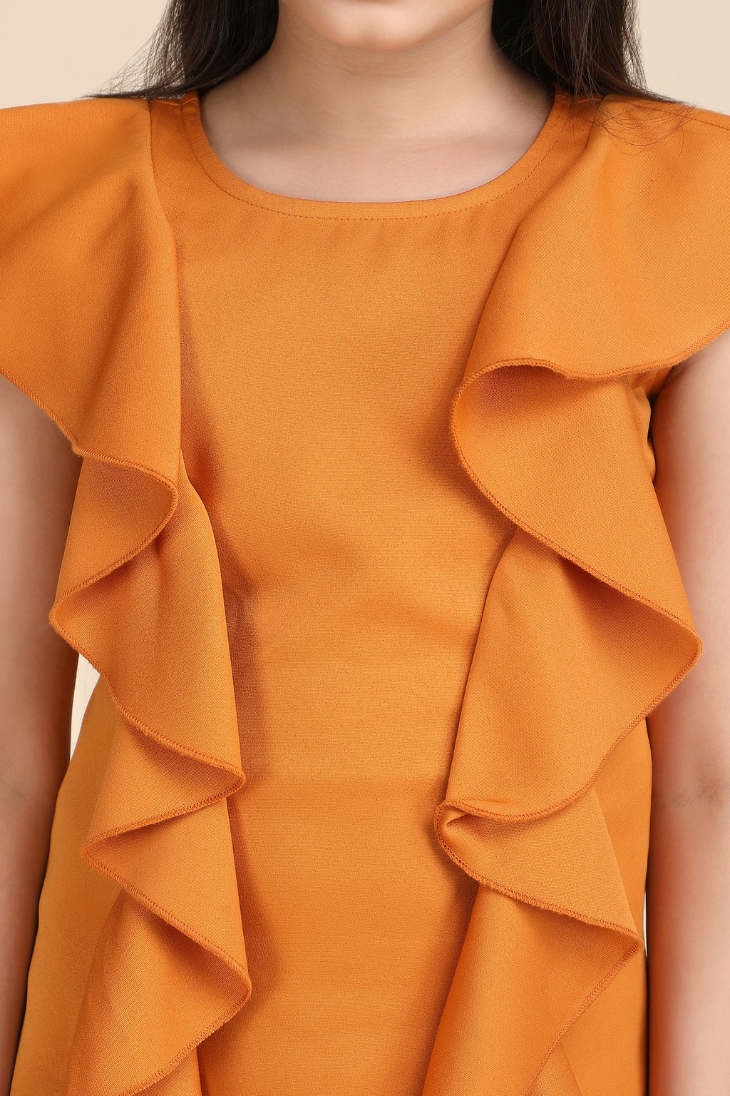 Sunlit Cascade Dress