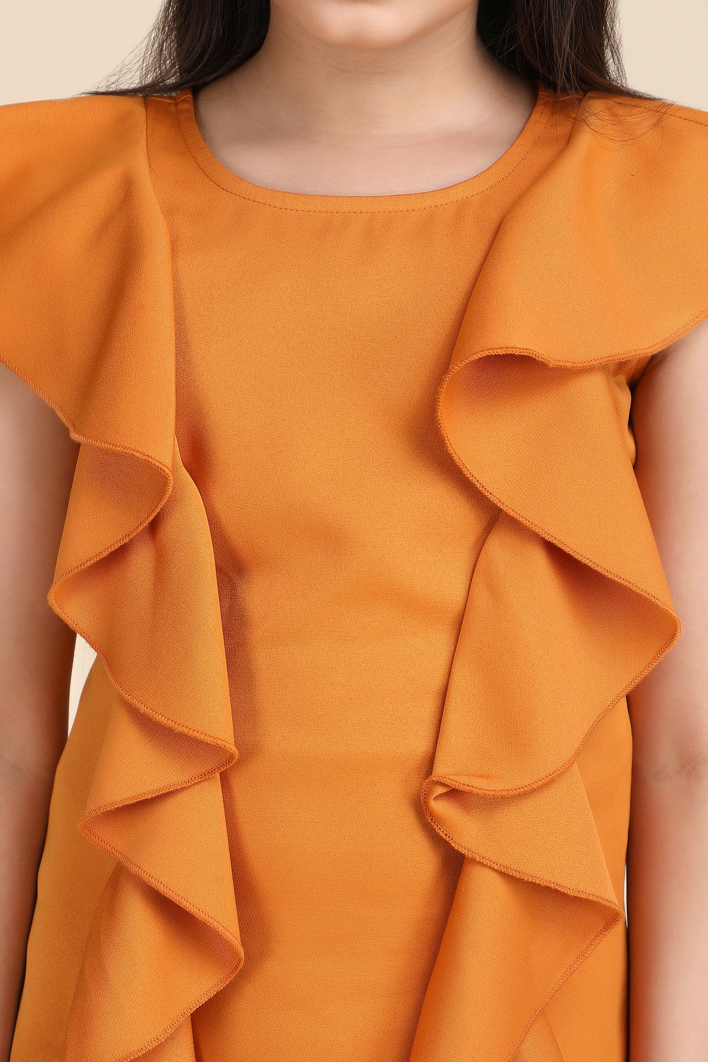 Sunlit Cascade Dress