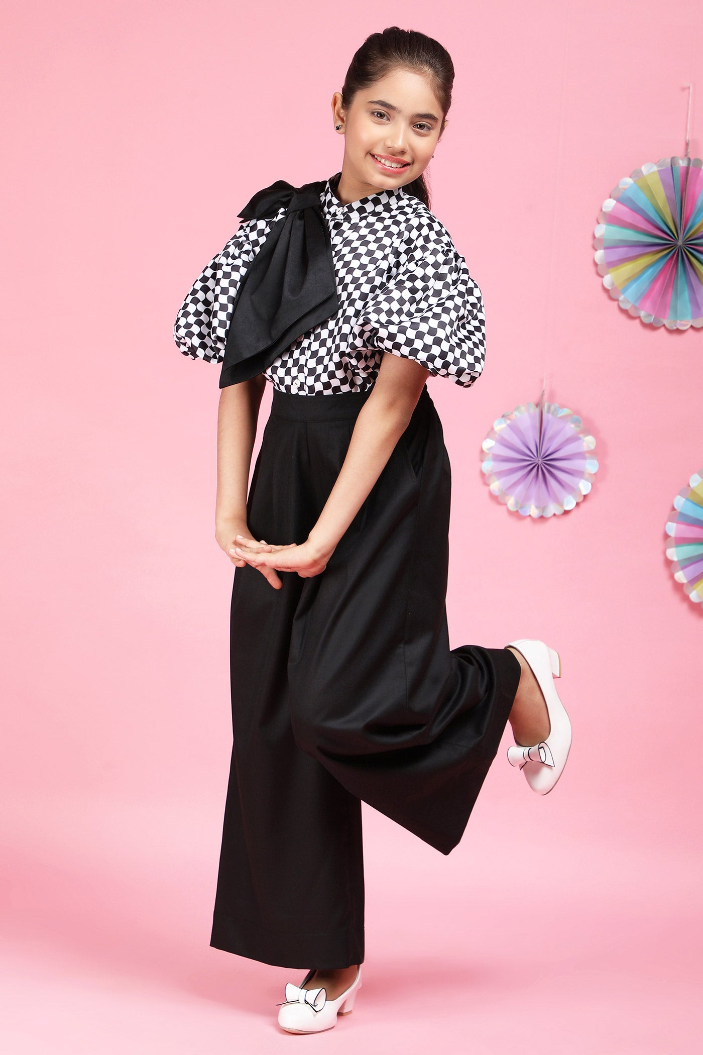 Classic Black Korean Pants