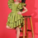 Radiant Olive Enchantment Dress