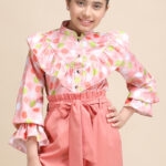 Polka Ruffle Shirt