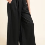 Classic Black Korean Pants