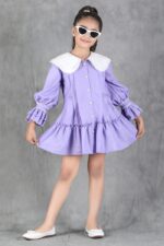 Lavender Sailor Charm Dress