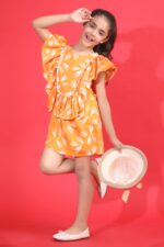 Sunburst Ruffle Charm Dress