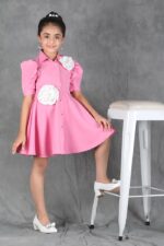 Ultimate Pink Power Shirt Dress