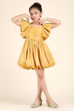 Golden Glamour Dress - Image 2