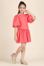 Coral Breeze Cutout Dress - Image 3