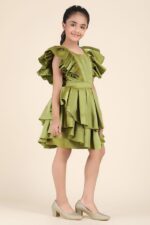 Radiant Olive Enchantment Dress - Image 4
